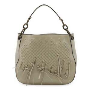 BOTTEGA VENETA Leather Intrecciato Shoulder Bag
